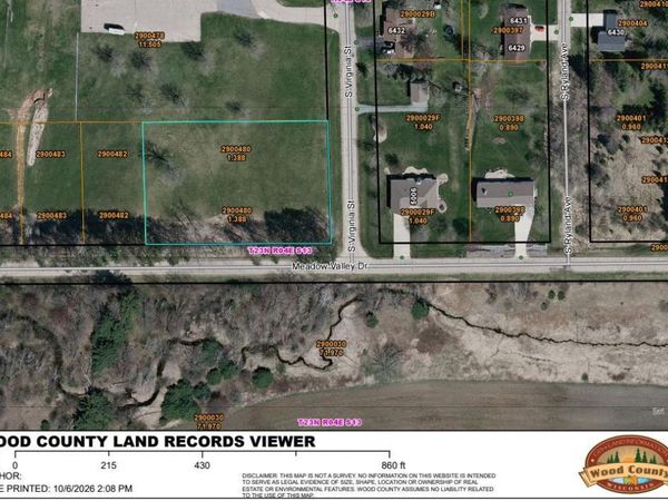 000 MEADOW VALLEY DRIVE, Vesper, WI 54489