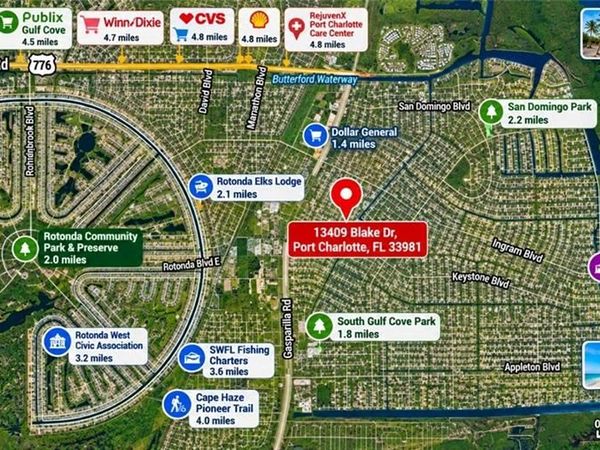 13409 Blake DR , PORT CHARLOTTE, FL 33981