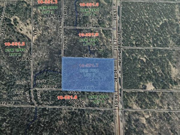 LILY LAKE ROAD, Dunbar, WI 54119