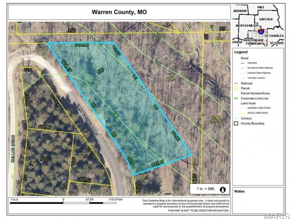 2460A E Squire Road , Lake Sherwood, MO 63357