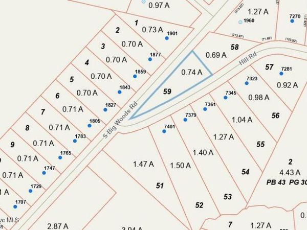 Lot 59 Hill Road , Spring Hope, NC 27882