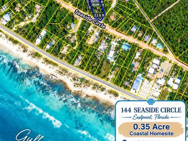 144 SEASIDE Circle, Eastpoint, FL 32328