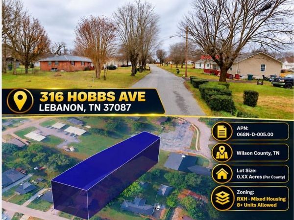 316 Hobbs Ave , Lebanon, TN 37087