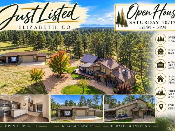 5496 Timber Ridge Drive, Elizabeth, CO 80107