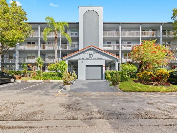 1151 SW 128th Ter , Unit 103D, Pembroke Pines, FL 33027