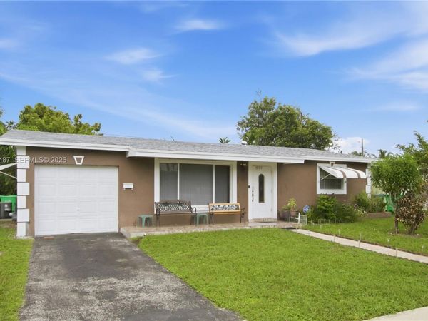 5909 NW 16th Ct , Sunrise, FL 33313