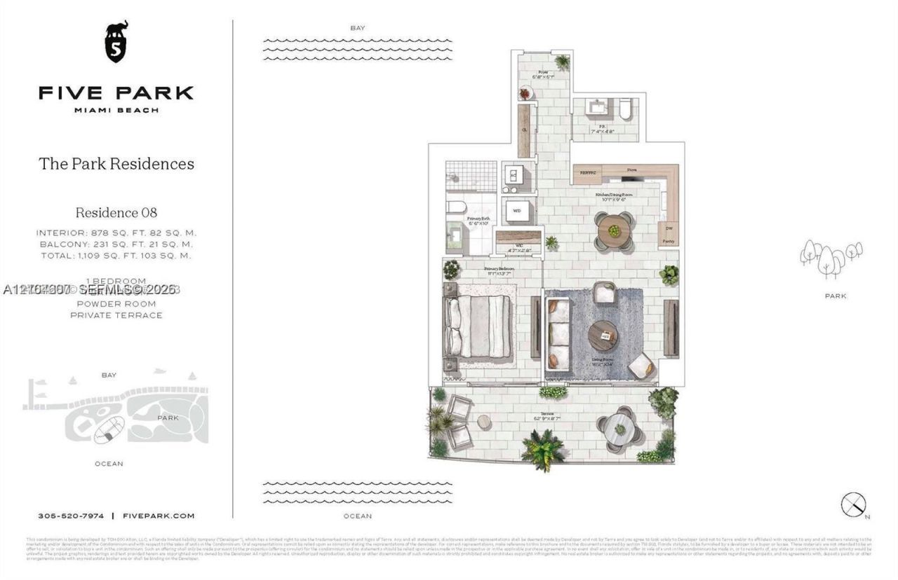 500 Alton Rd , Unit 1008, Miami Beach, FL 33139 Photo