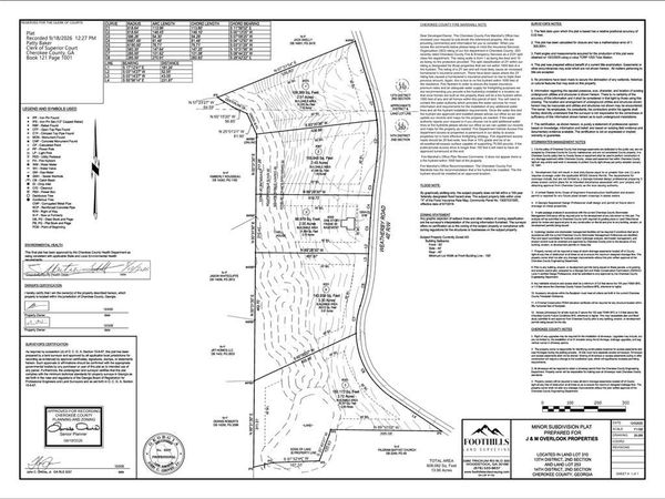 0 Weatherby Lane , Ball Ground, GA 30107