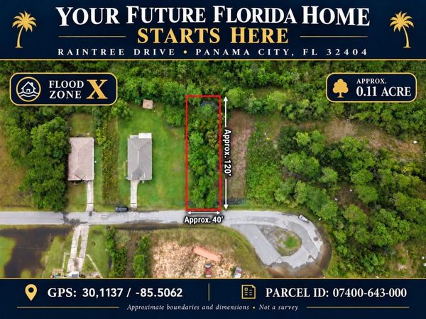 RAINTREE DRIVE , PANAMA CITY, FL 32404