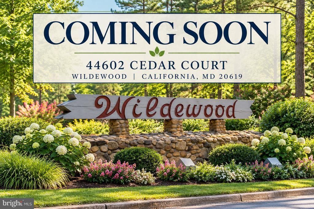 44602 CEDAR COURT , CALIFORNIA, MD 20619