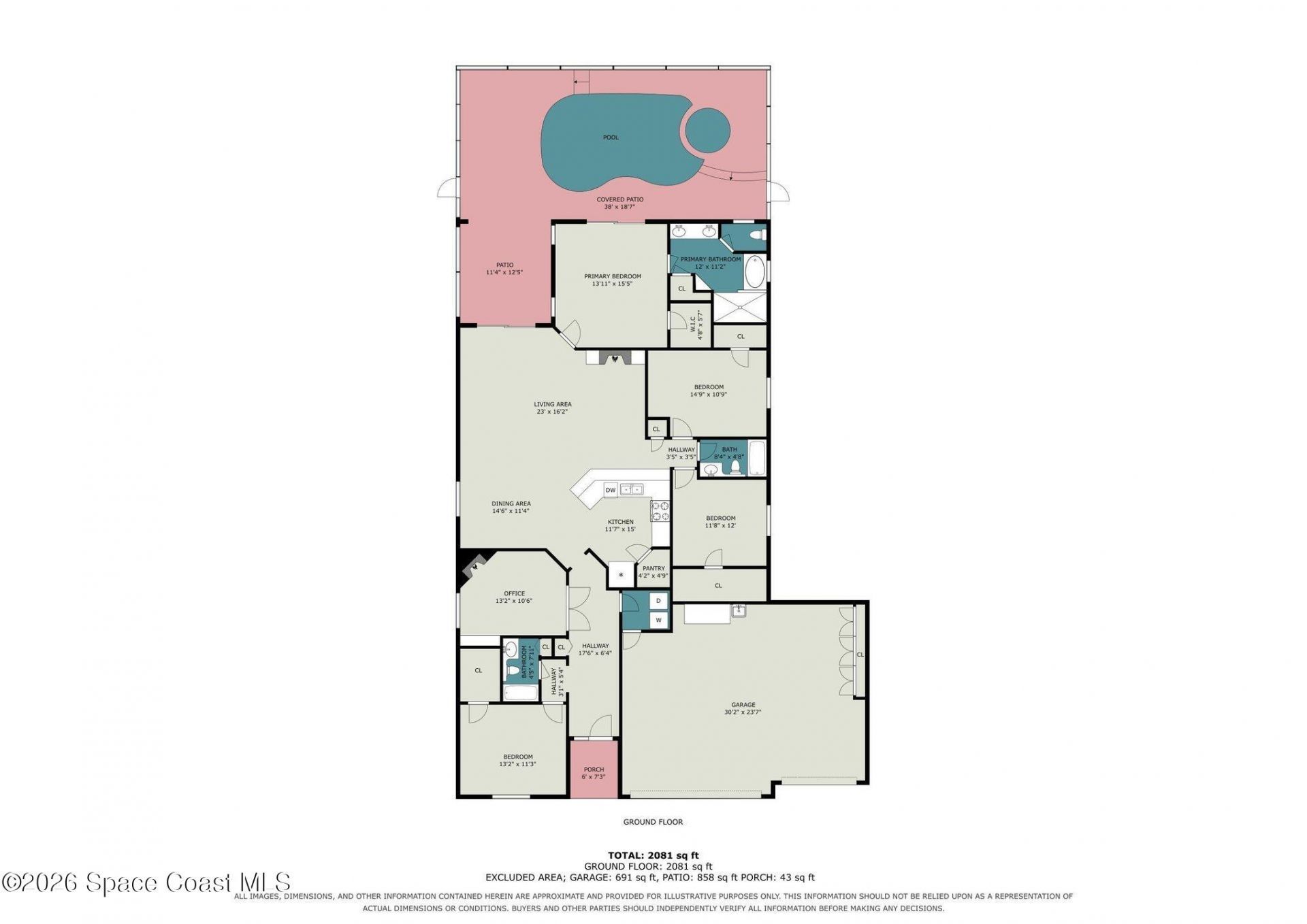 795 Limerick Drive , Merritt Island, FL 32953 Photo