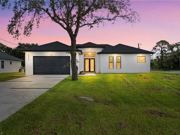 1822 Jacinto AVE , LEHIGH ACRES, FL 33972