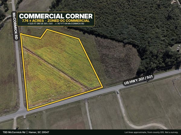 TBD McCormick Rd., Hamer, SC 29547