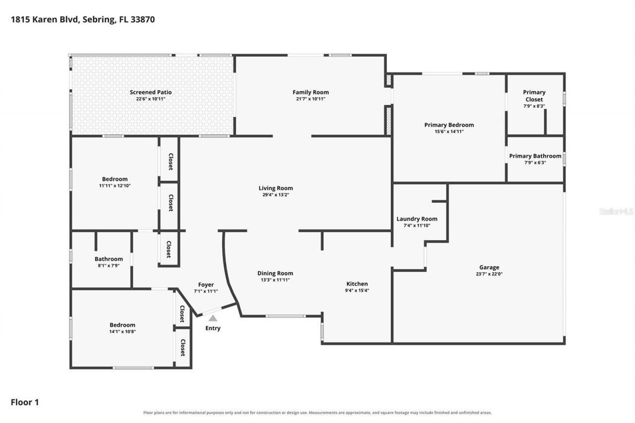 1815 Karen Boulevard , Sebring, FL 33870 Photo