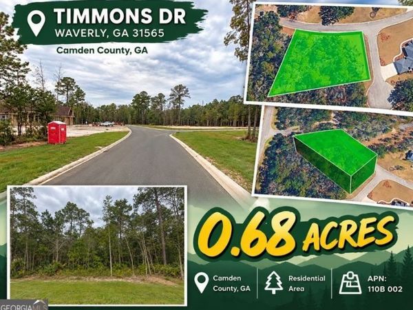 0 Timmons Drive, Waverly, GA 31565