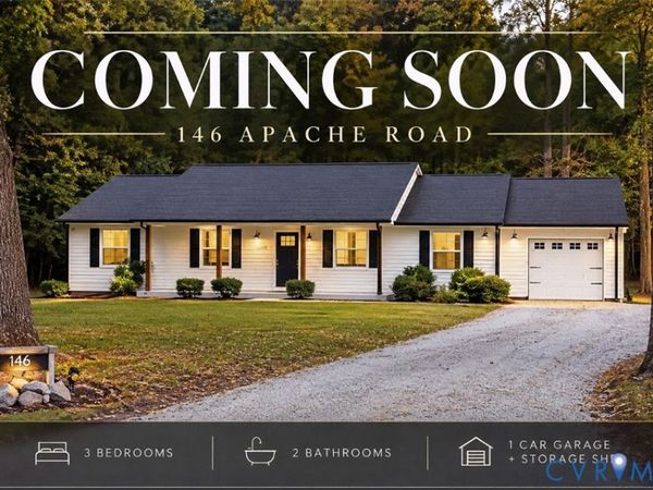 146 Apache Road , Tappahannock, VA 22560