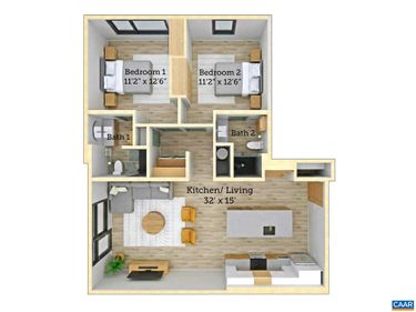1117 PRESTON AVE , Unit 103, Charlottesville, VA 22903