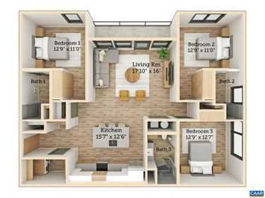 1117 PRESTON AVE , Unit 104, Charlottesville, VA 22903