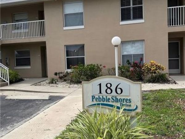 186 Pebble Shores DR , Unit 103, NAPLES, FL 34110