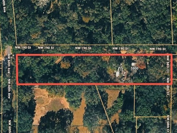 5900 NW 190TH STREET , REDDICK, FL 32686