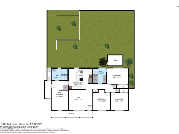 1114 E ORCHID Lane, Phoenix, AZ 85020