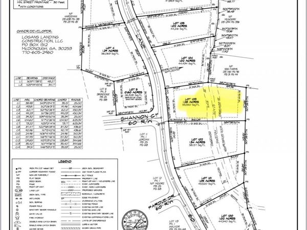 0 LOT 103 Tyler Lane, Thomaston, GA 30286