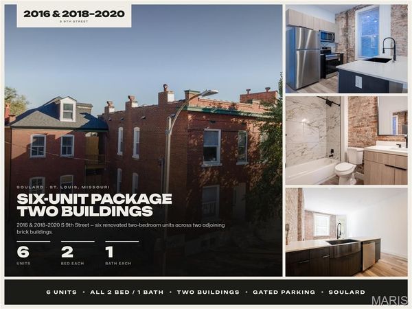 2016 S 9th Street , St Louis, MO 63104