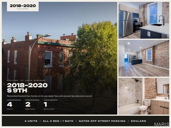 2018 S 9th Street , St Louis, MO 63104
