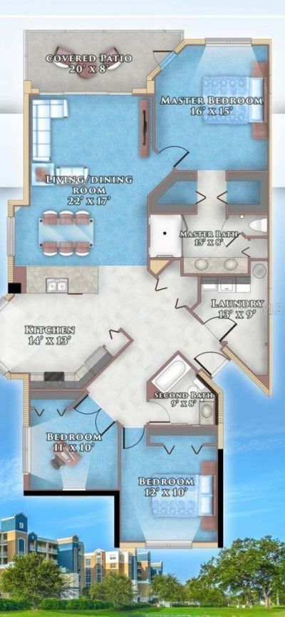 1200 Country Club Drive, Unit 2306, Largo, FL 33771 Photo