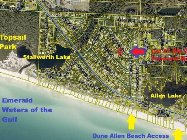 Lot 21 Crescent Road, Unit Block C, Santa Rosa Beach, FL 32459