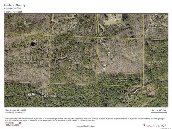 0 WALTER ADAMS, Jessieville, AR 71956