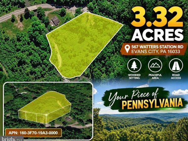 567 WATTERS STATION ROAD, EVANS CITY, PA 16033