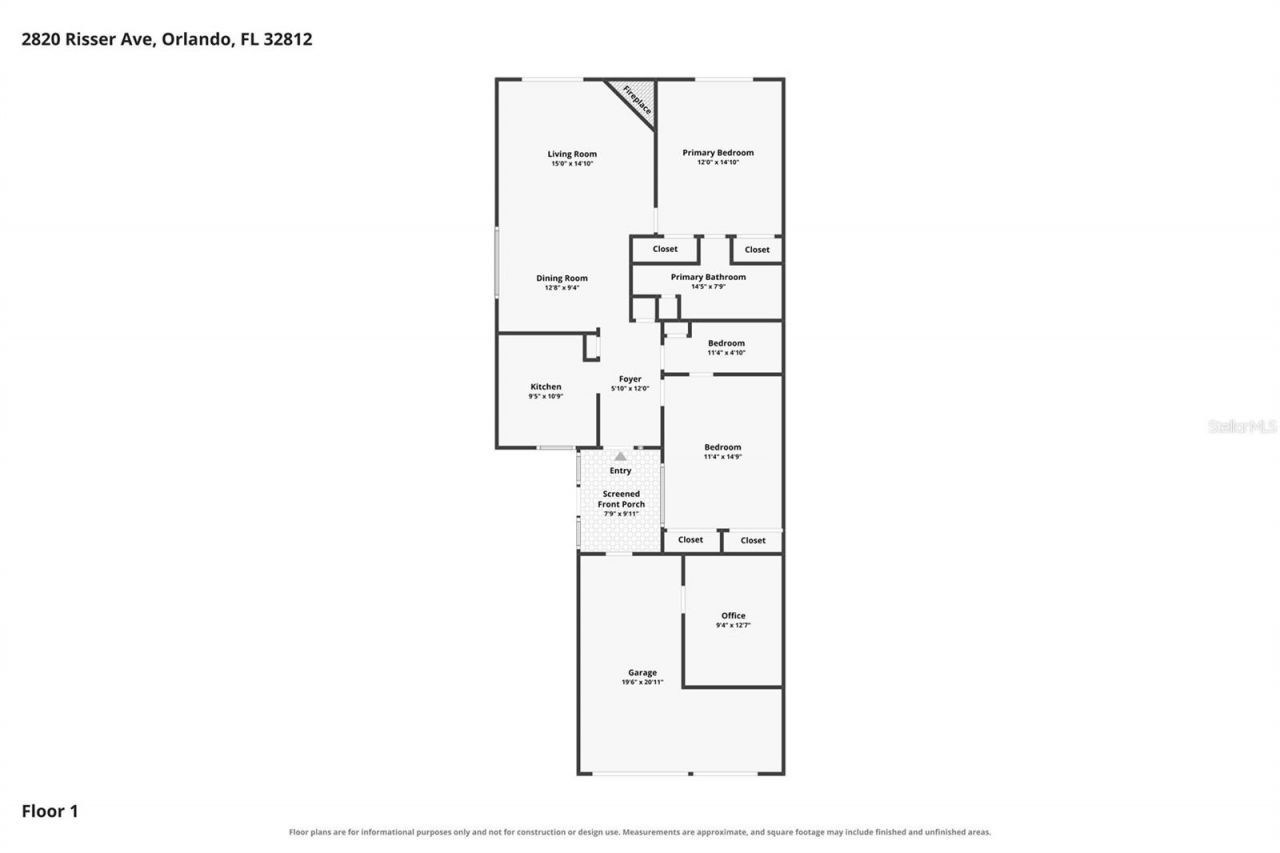 2820 Risser Avenue , Orlando, FL 32812 Photo
