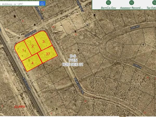 5 lots Rainbow & Squaw NW, Albuquerque, NM 87120