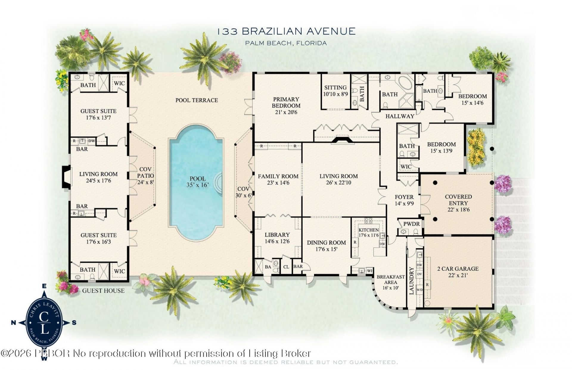 133 Brazilian Avenue, Palm Beach, FL 33480 Photo