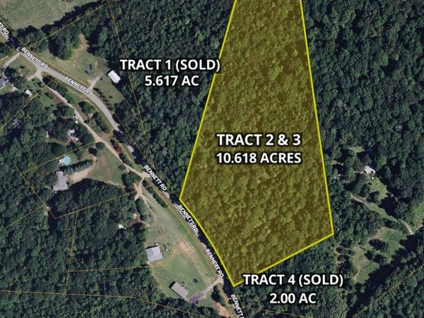 0 Bennett Road, Unit LOT 2 AND, Homer, GA 30547