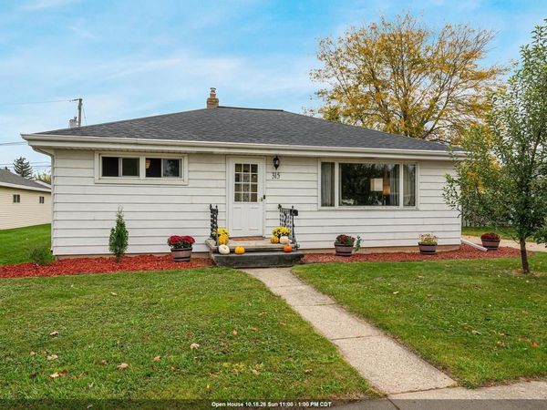 315 S HELEN STREET, Kimberly, WI 54136