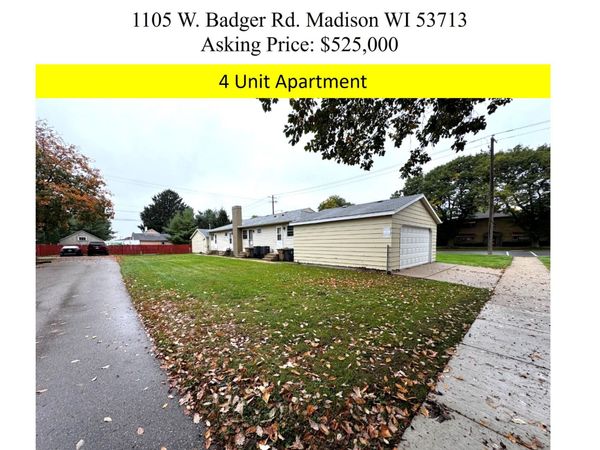 1105 W Badger Road, Madison, WI 53713