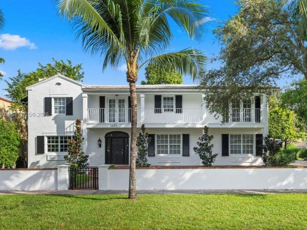 1457 Certosa Ave , Coral Gables, FL 33146