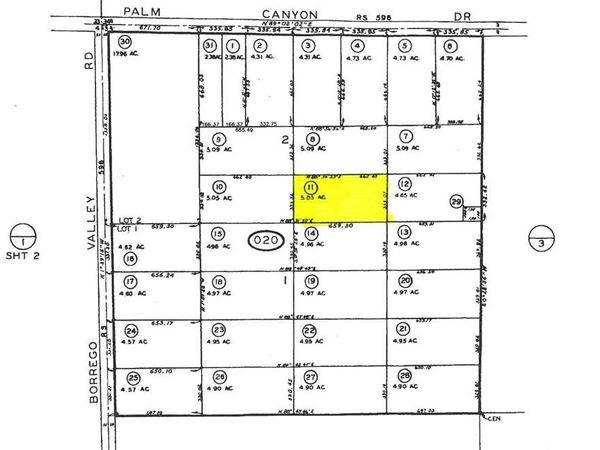 0 Palm Canyon Drive, Borrego Springs, CA 92004
