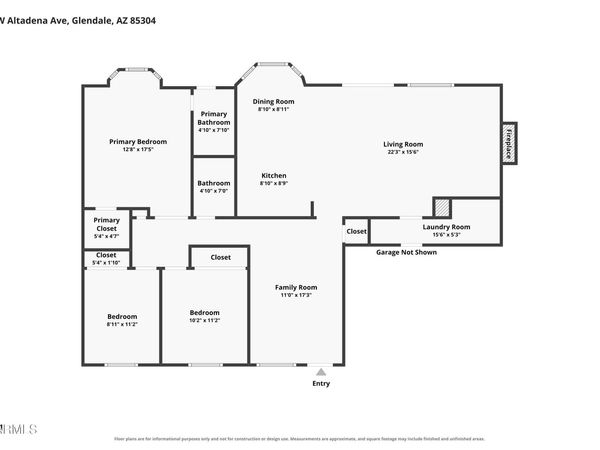 6611 W ALTADENA Avenue, Glendale, AZ 85304