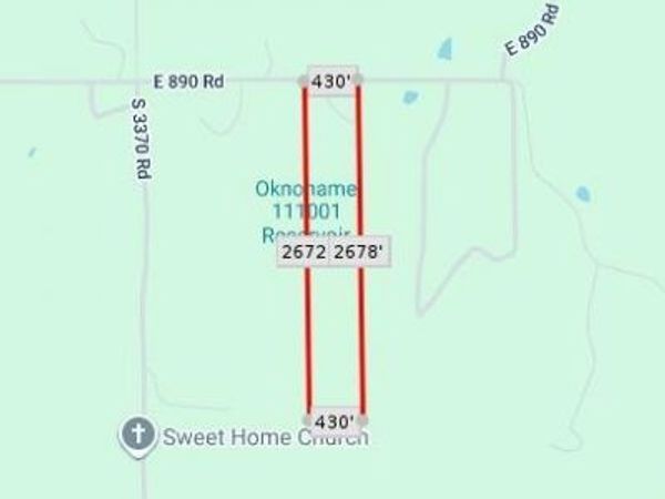 890 E E 890 RD, Wellston, OK 74881 Road, Wellston, OK 74881