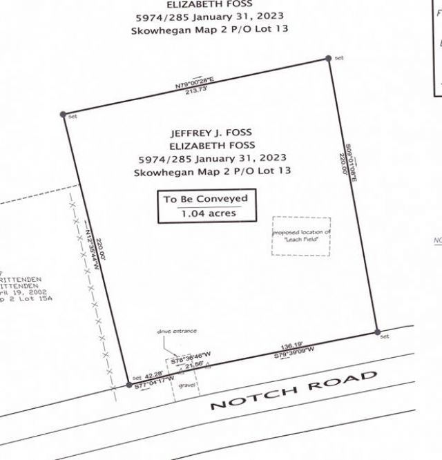 0 Notch Road , Skowhegan, ME 04976 Main Photo