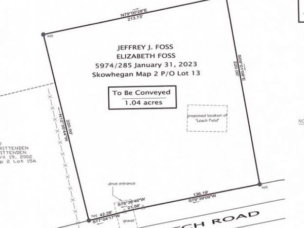 0 Notch Road , Skowhegan, ME 04976