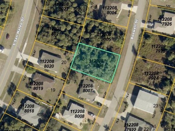 BOSWELL STREET , NORTH PORT, FL 34288