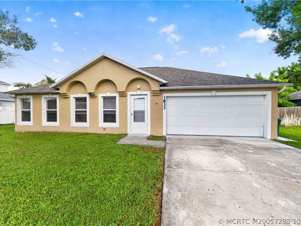 1833 SW Lofgren Avenue , Port St Lucie, FL 34953