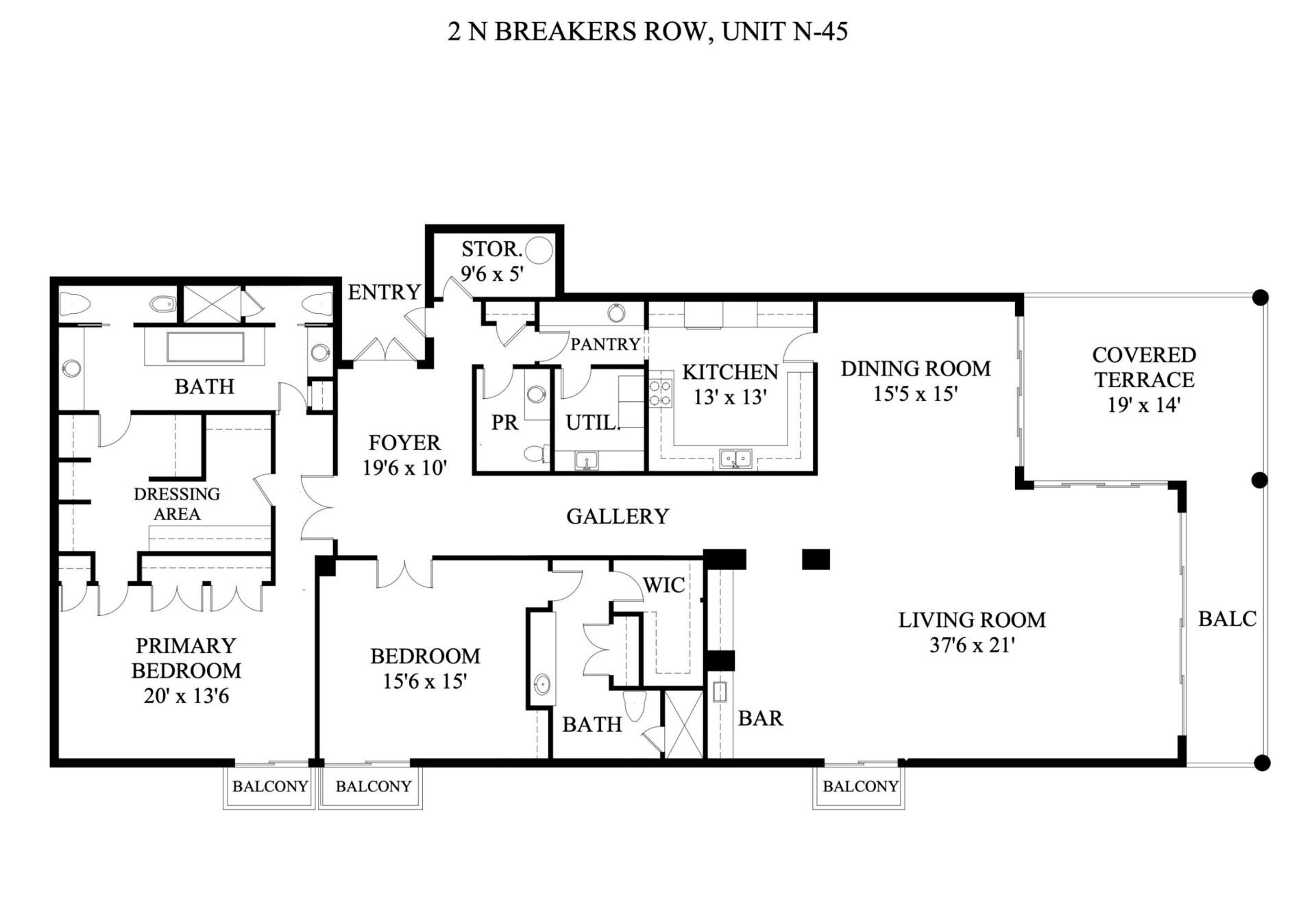 2 N Breakers Row, Unit N45, Palm Beach, FL 33480 Photo