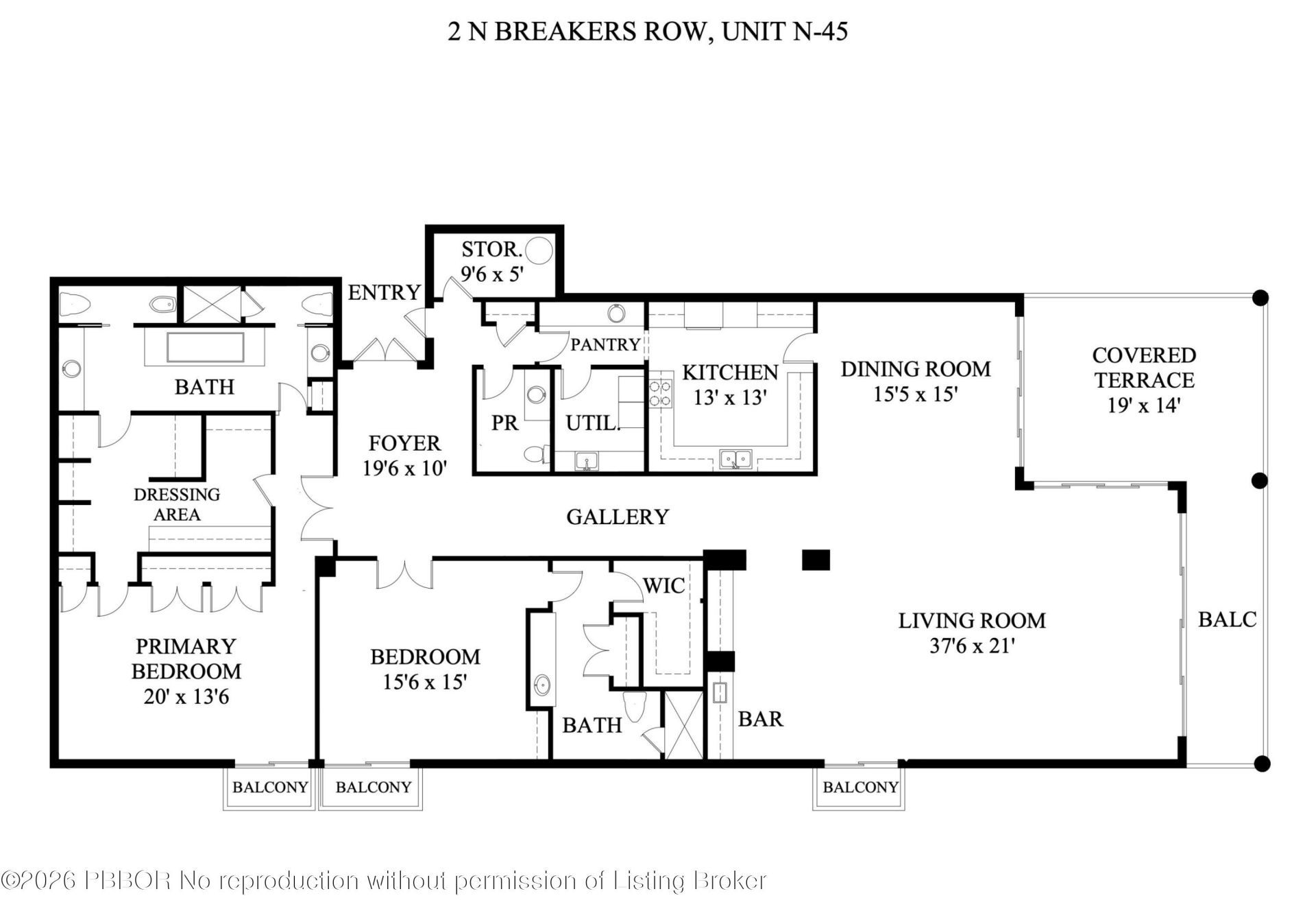 2 N Breakers Row, Unit N45, Palm Beach, FL 33480 Photo
