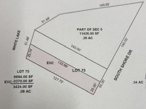 S Shore Drive, Whitehall, MI 49461