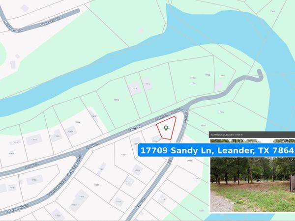 17709 Sandy LN , Jonestown, TX 78645